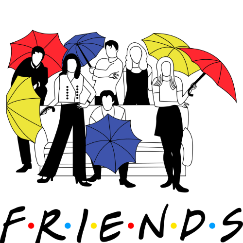 FRIENDS T SHIRT