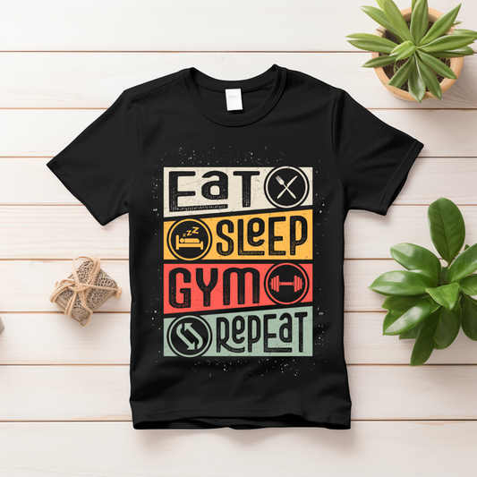 EAT SLEEP GYM REPEAT