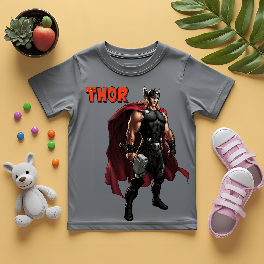 THOR Boy's Crew Neck T-Shirt