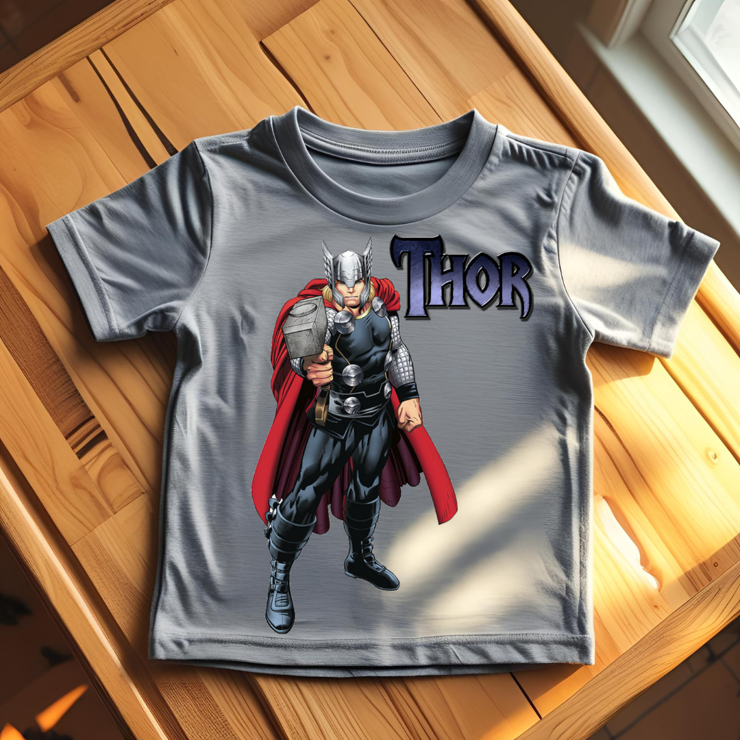 THOR HAMMER Boy's Crew Neck T-Shirt