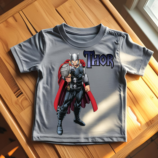 THOR HAMMER Boy's Crew Neck T-Shirt